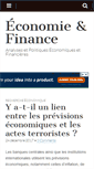Mobile Screenshot of economie-finance.com