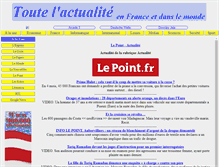 Tablet Screenshot of economie-finance.fr
